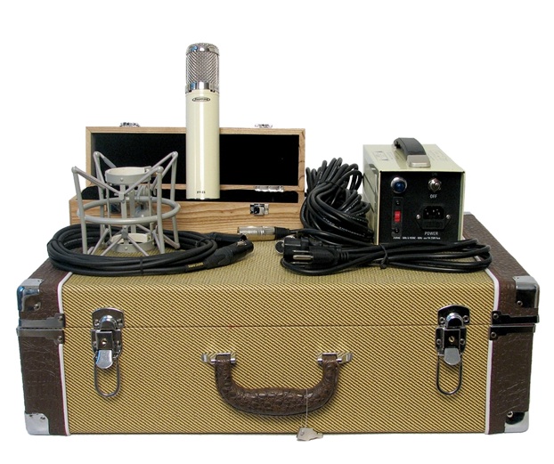 BV-12 with twead case, shockmount, cables and power supply
